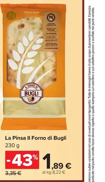La Pinsa Il Forno di Bugli