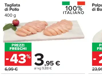 Tagliata di pollo