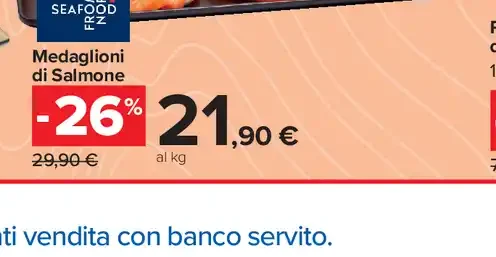 Medaglioni di salmone