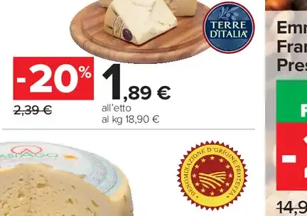 Pecorino sardo dolce DOP Terre d’Italia