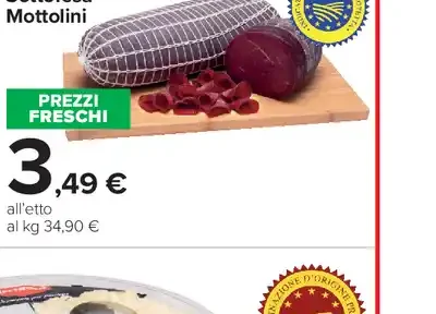 Bresaola della Valtellina IGP sottofesa Mottolini