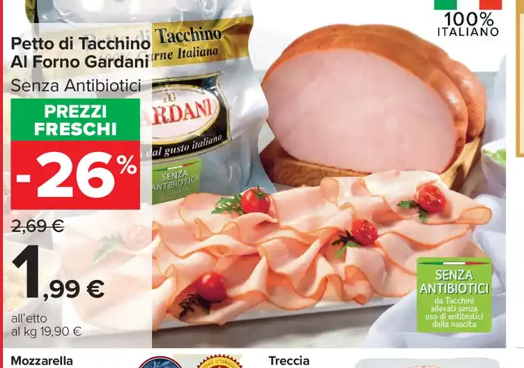 Petto di tacchino al forno Gardani