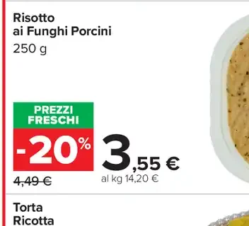 Risotto ai funghi porcini