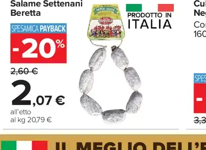 Salame Settenani Beretta