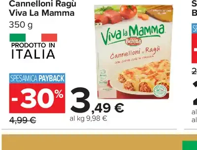 Cannelloni Ragù Viva La Mamma