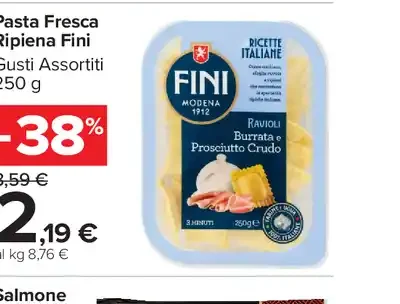 Pasta fresca ripieni Fini