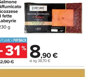 Salmone affumicato scozzese Labeyrie