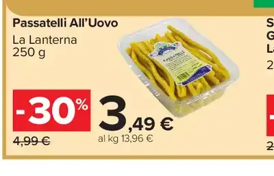 Passatelli all’uovo La Lanterna