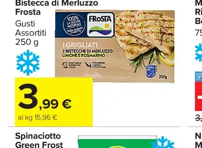 Bistecca di merluzzo Frosta