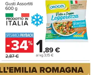 Oregel Verduri gusti assortiti