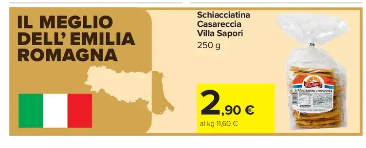 Schiacciatina Casareccia Villa Sapori