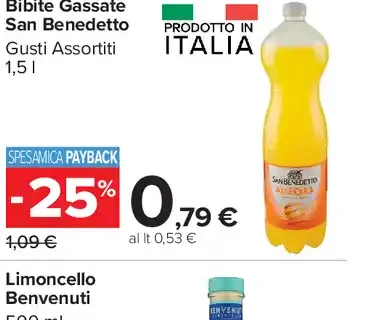 Bibite Gassate San Benedetto