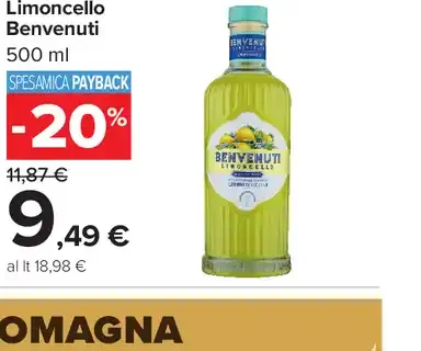 Limoncello Benvenuti