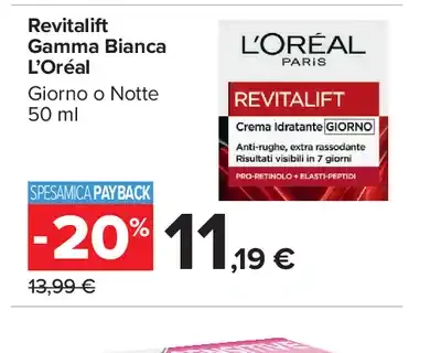Revitalift gamma bianca L'Oréal