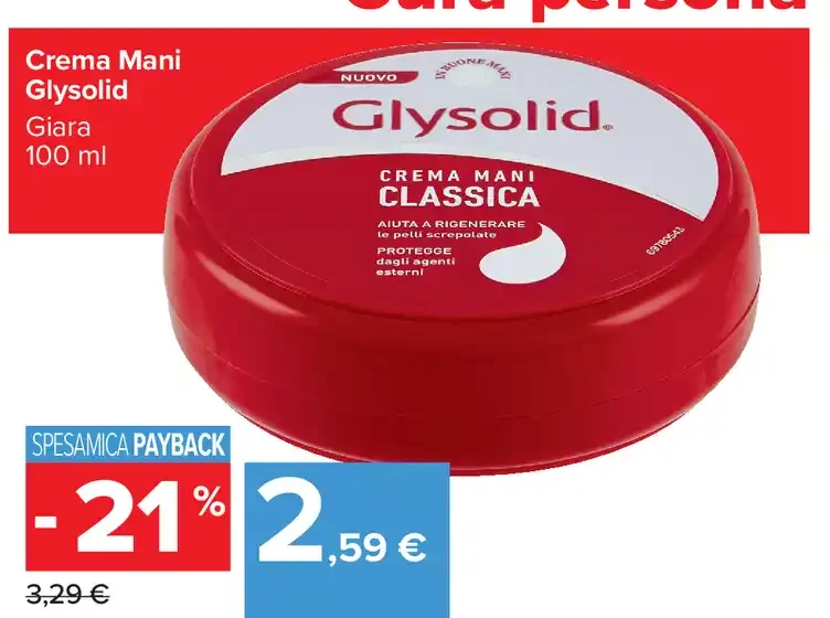 Crema mani Glysolid