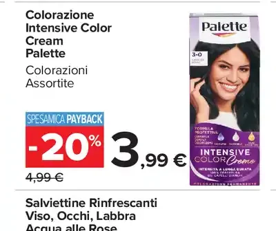 Colorazione Intensive Color Cream Palette