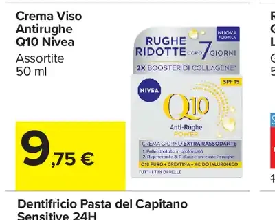 Crema viso antirughe Q10 Nivea