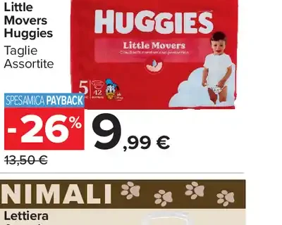 Pannolini Huggies Little Movers