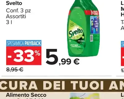 Detersivo piatti Svelto