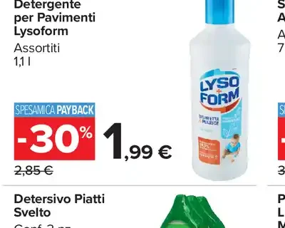 Detergente per pavimenti Lysoform