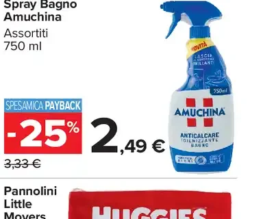 Spray bagno Amuchina