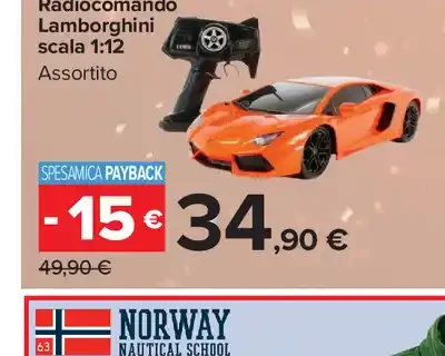 Radiocomando Lamborghini scala 1:12