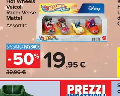 Hot Wheels veicoli Racer Verse