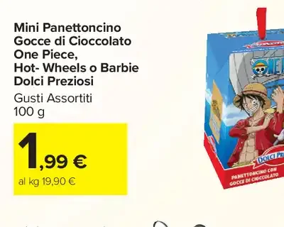 Mini panettoncino gocce di cioccolato