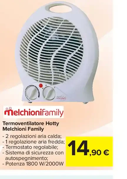 Termoventilatore Hotty