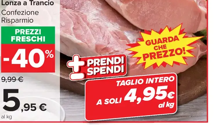 Lonza a trancio