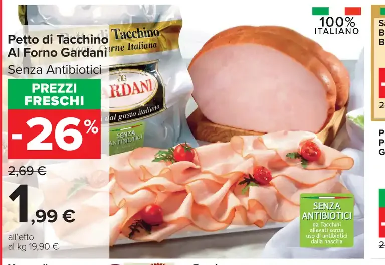 Petto di tacchino al forno Gardani