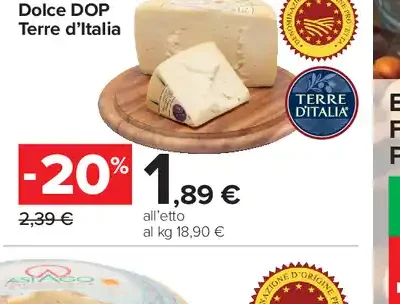 Pecorino sardo dolce DOP