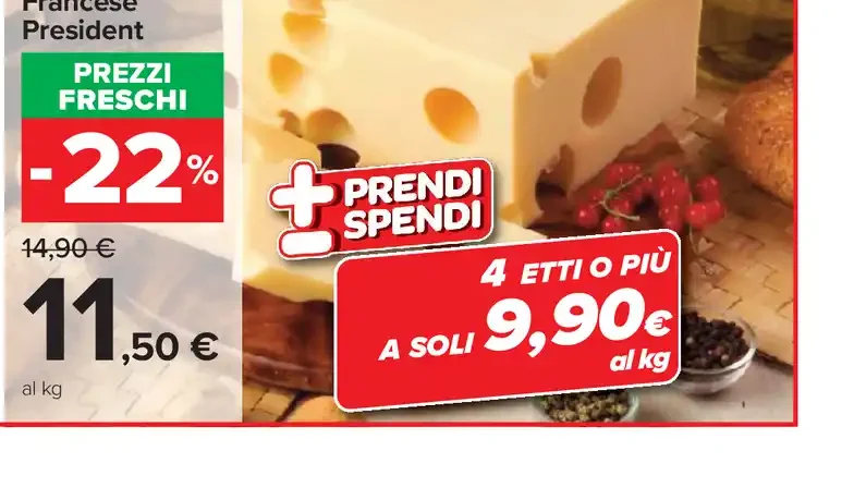 Emmental francese Président