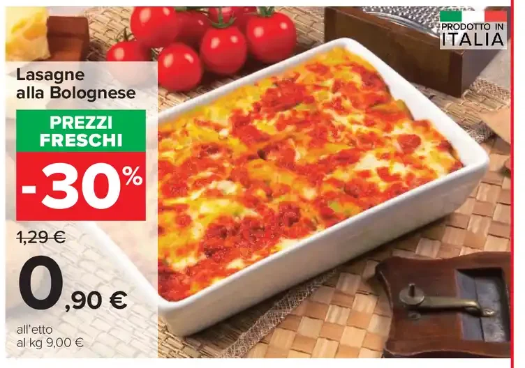 Lasagne alla bolognese