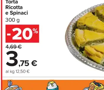 Torta ricotta e spinaci