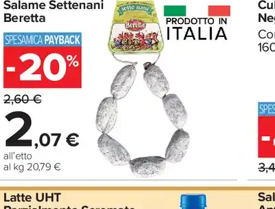 Salame Settenani Beretta
