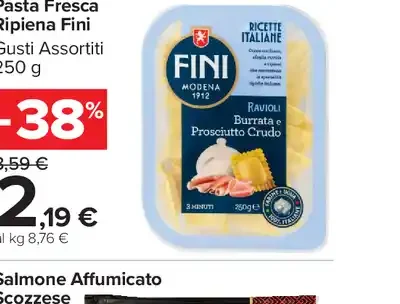Pasta fresca ripieni Fini