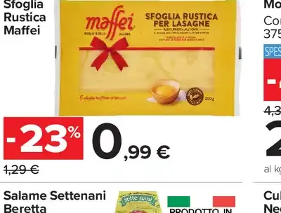 Sfoglia rustica Maffei