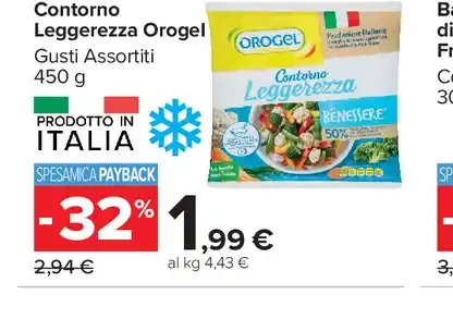 Contorno Leggerezza Orogel