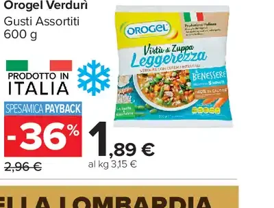 Orogel Verduri gusti assortiti