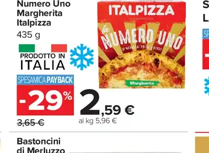 Numero Uno Margherita Italpizza