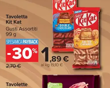 Tavoletta Kit Kat gusti assortiti