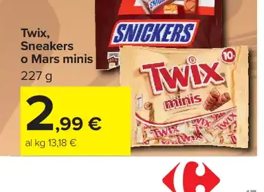 Twix Sneakers o Mars minis