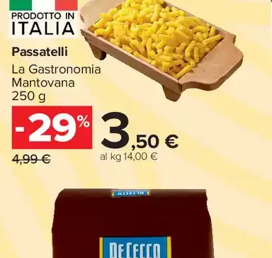 Passatelli La Gastronomia Mantovana