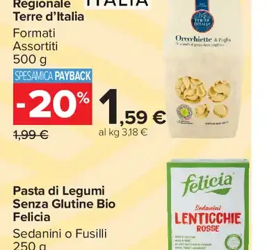 Pasta regionale Terre d’Italia