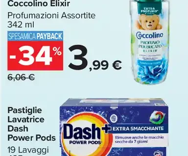 Profumatore per bucato Coccolino Elixir