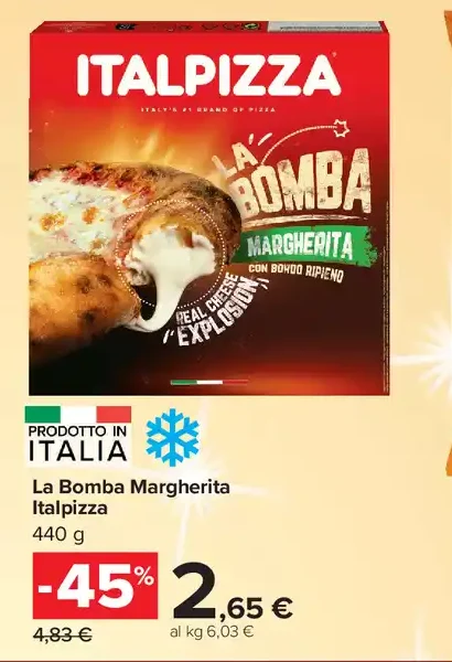 Pizza margherita