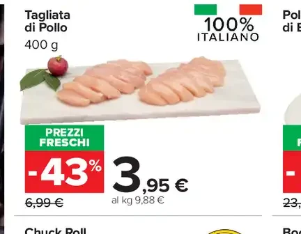 Tagliata di pollo
