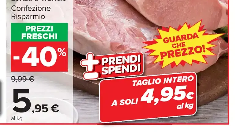 Lonza a trancio