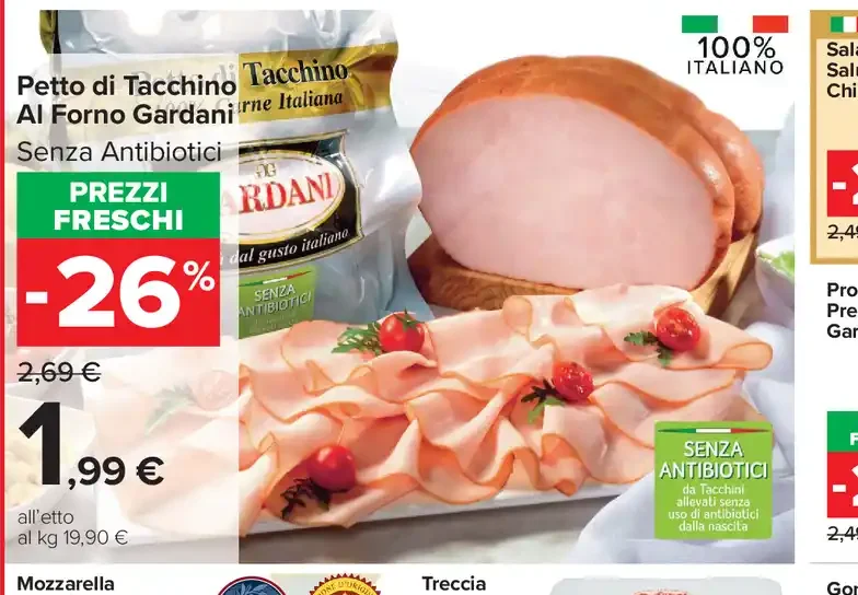 Petto di tacchino al forno Gardani